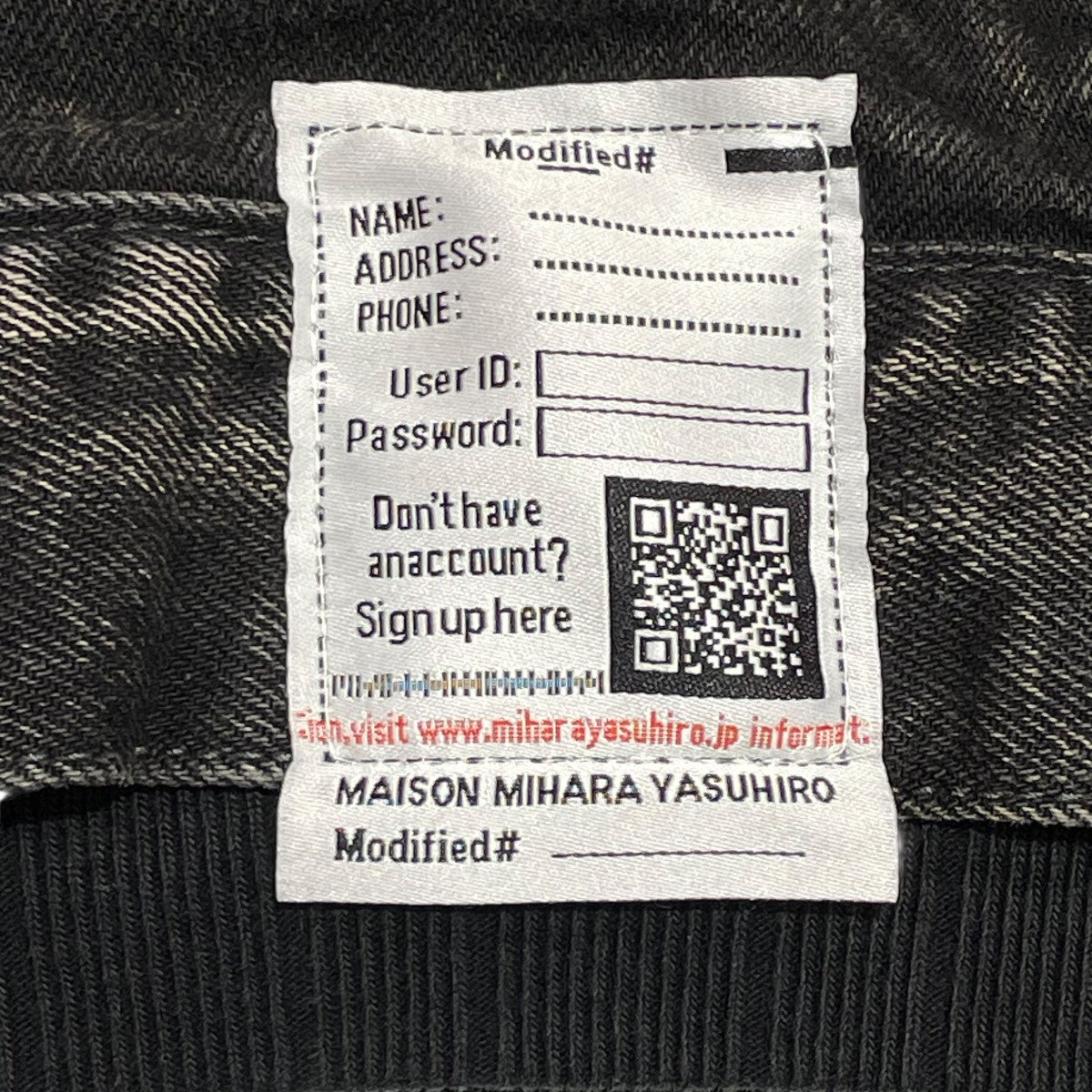 DOUBLE LAYERED DENIM HOODED JACKETデニムジャケットJ12BL021