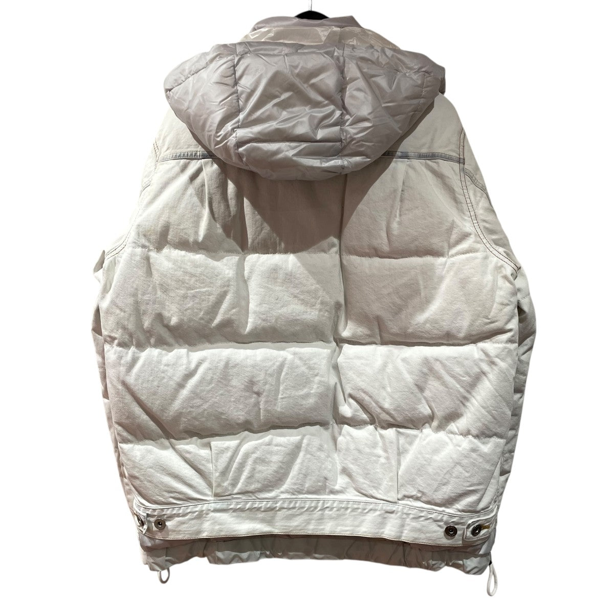 19AWDenim Layered Padded Down Jacketダウンジャケット19-02113M