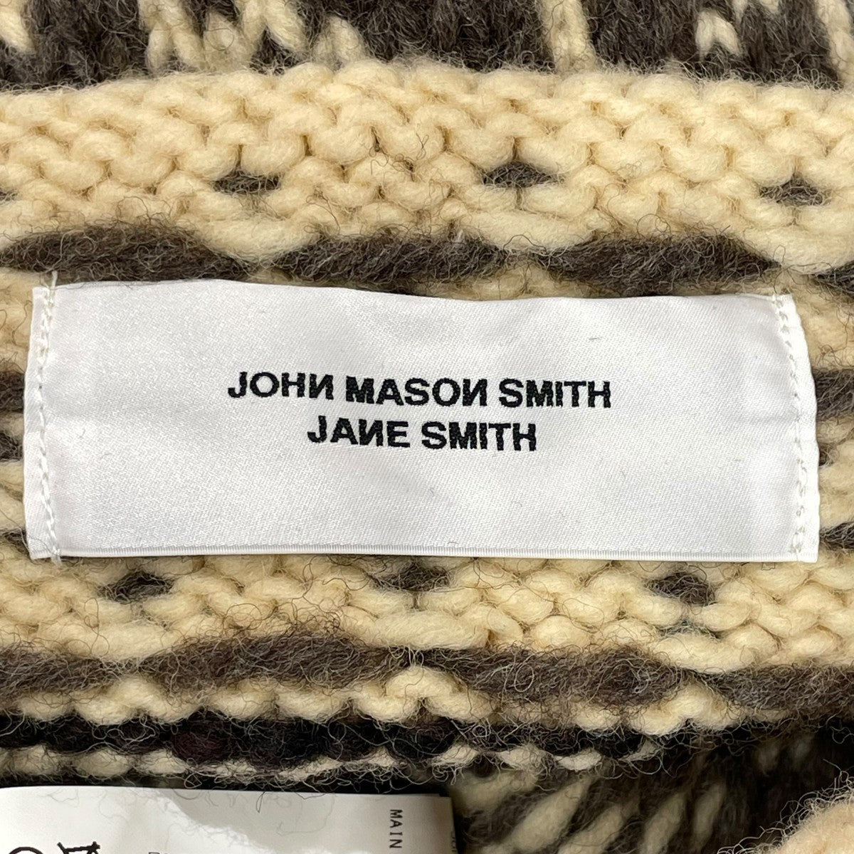 JOHN LAWRENCE SULLIVAN 3G FAIR ISLE KNIT ARM WARMERアームウォーマー 古着・中古-7枚目のアイテム画像