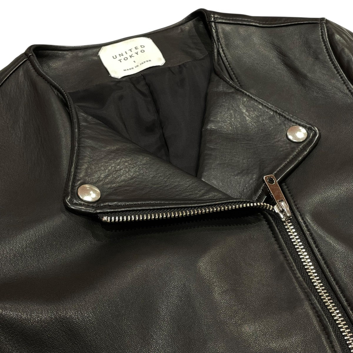 セミダブルライダースジャケットレザージャケット501153002