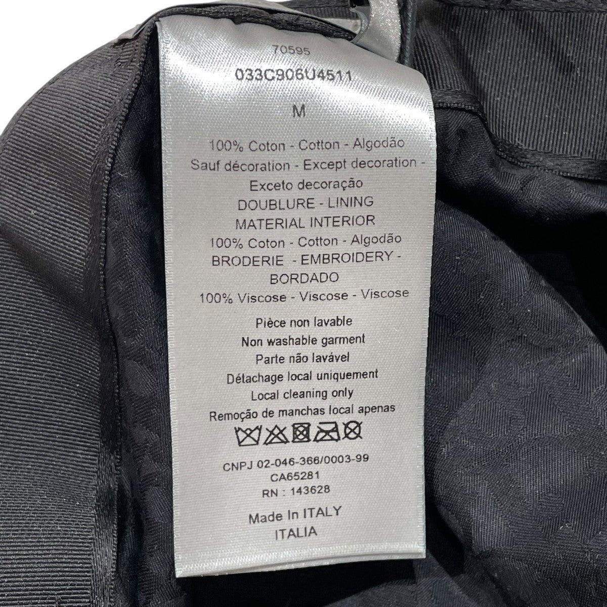 DIOR×TRAVIS SCOTT ハット033C906U4511 古着・中古-6枚目のアイテム画像