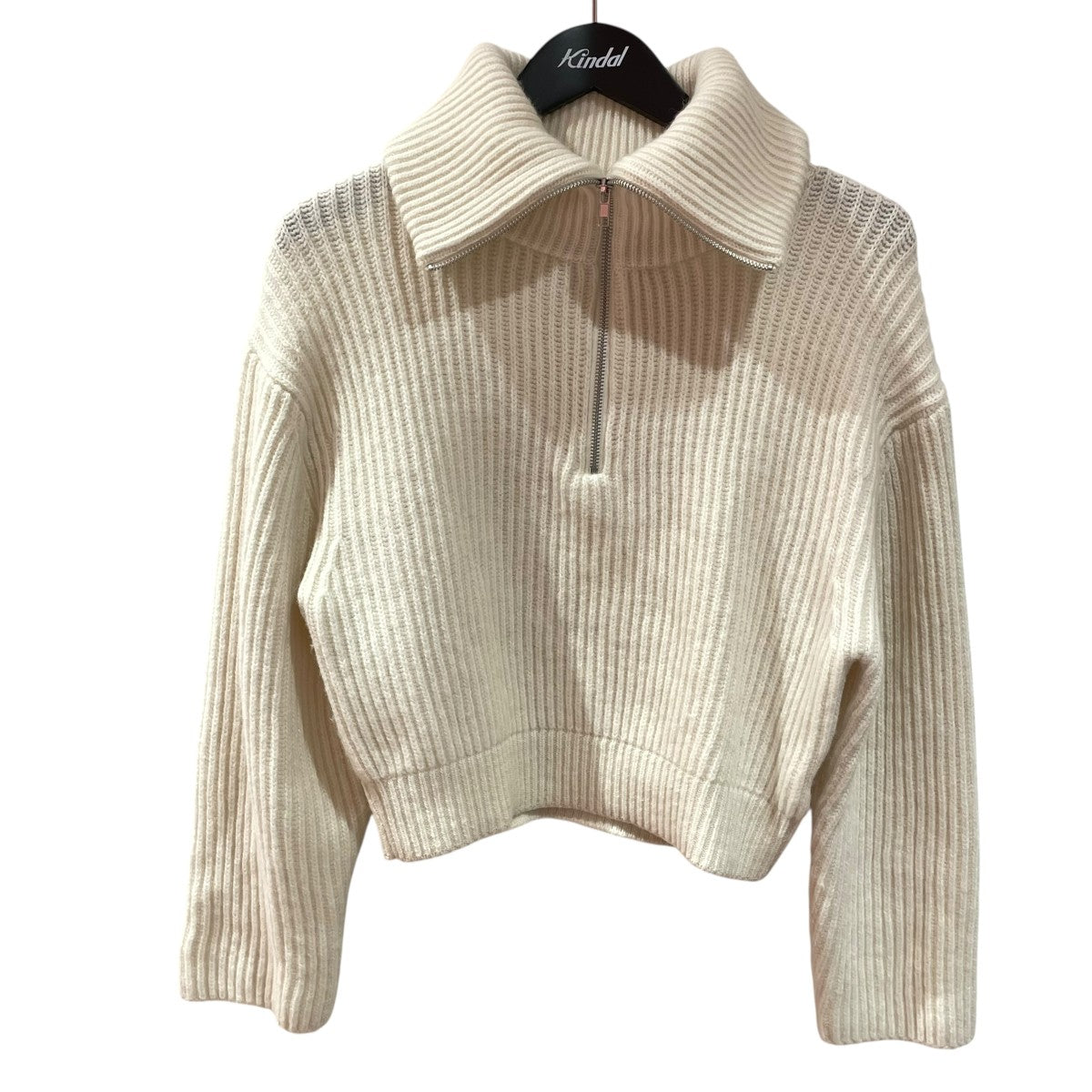 ウールハーフジップニットプルオーバーウールハーフジップニットプルオーバーSWNT254232