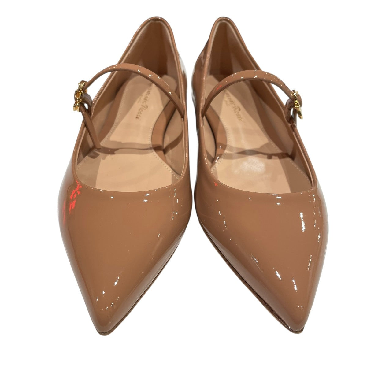 Gianvito Rossi RIBBON JANEポインテッドトゥパンプス22162 古着・中古-2枚目のアイテム画像