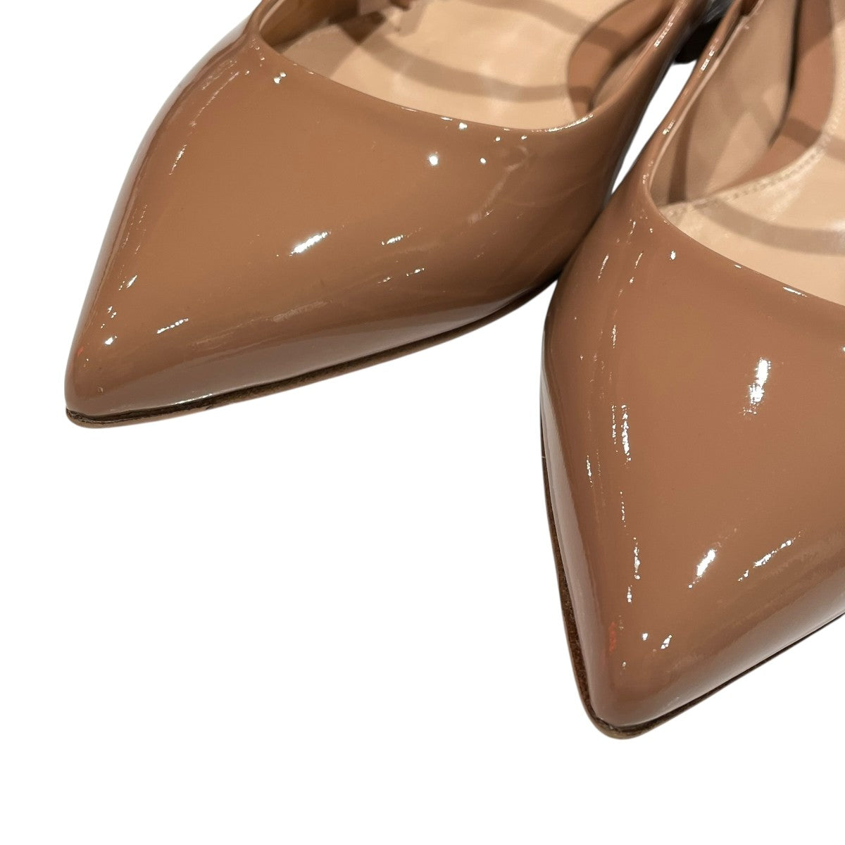 Gianvito Rossi RIBBON JANEポインテッドトゥパンプス22162 古着・中古-6枚目のアイテム画像