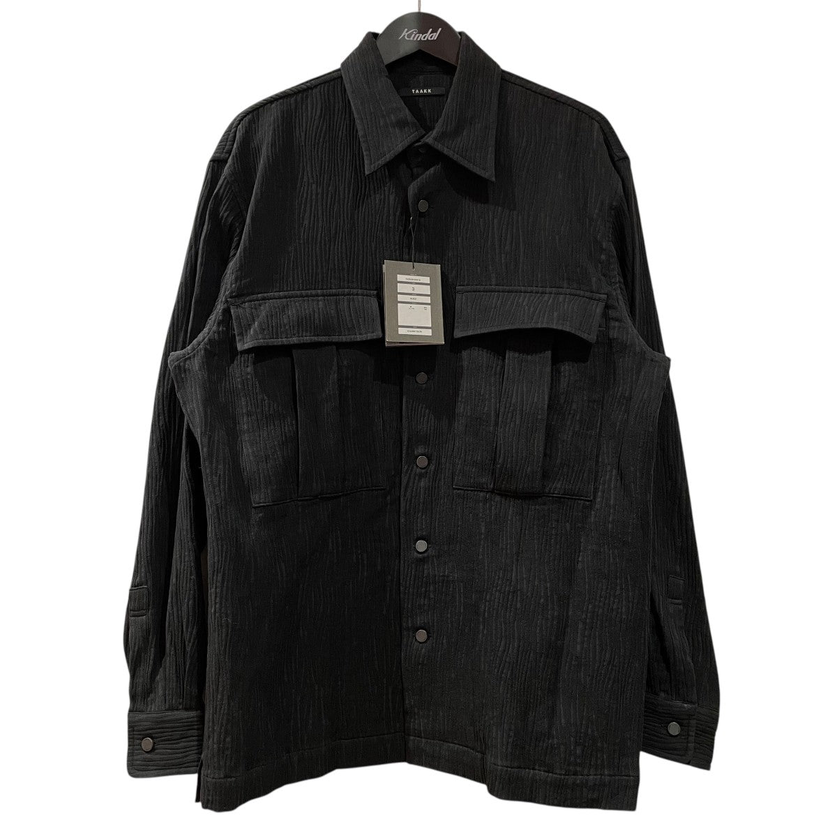 CREPE POCKET SHIRTジャケットTA25AW SH018