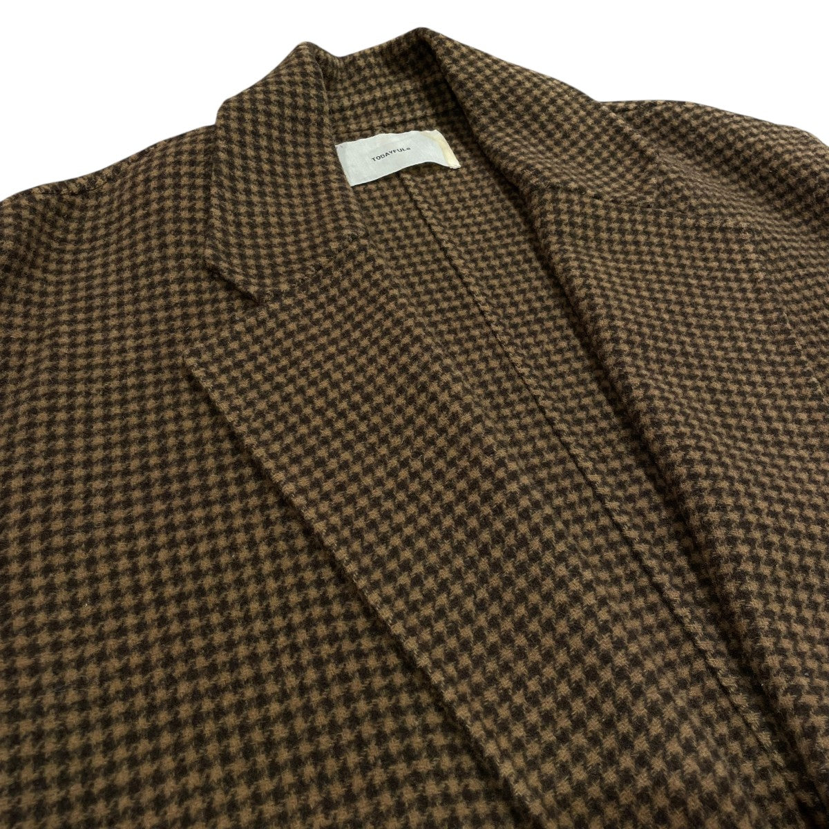 TODAYFUL(トゥデイフル) Over Check Coat オーバーチェックコート