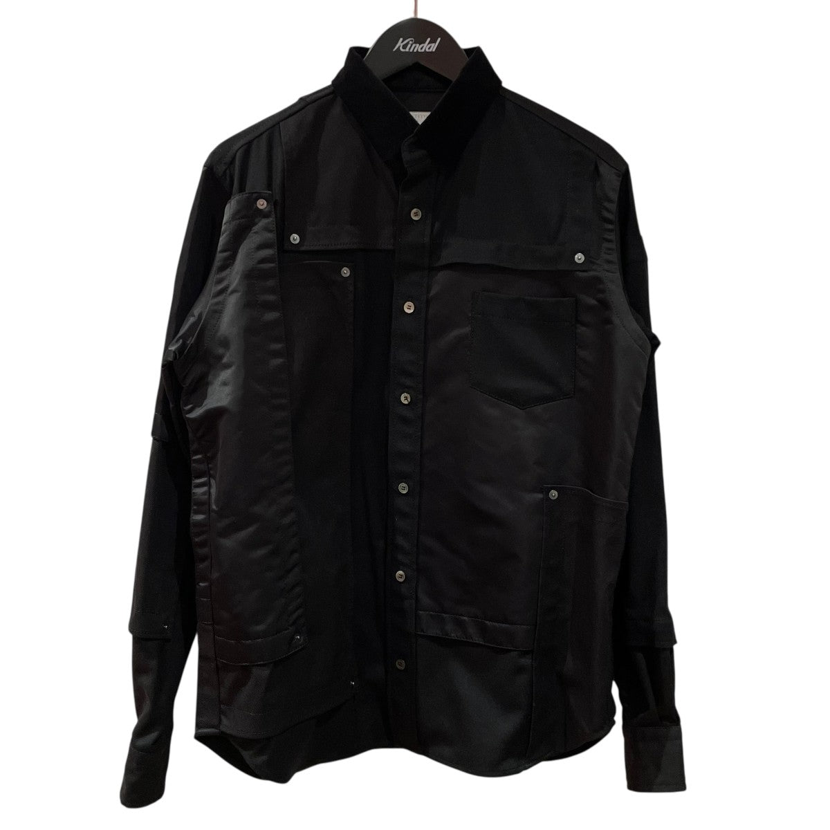 sacai(サカイ) 21SSFabric Combo Shirtシャツジャケット20 02527M 20