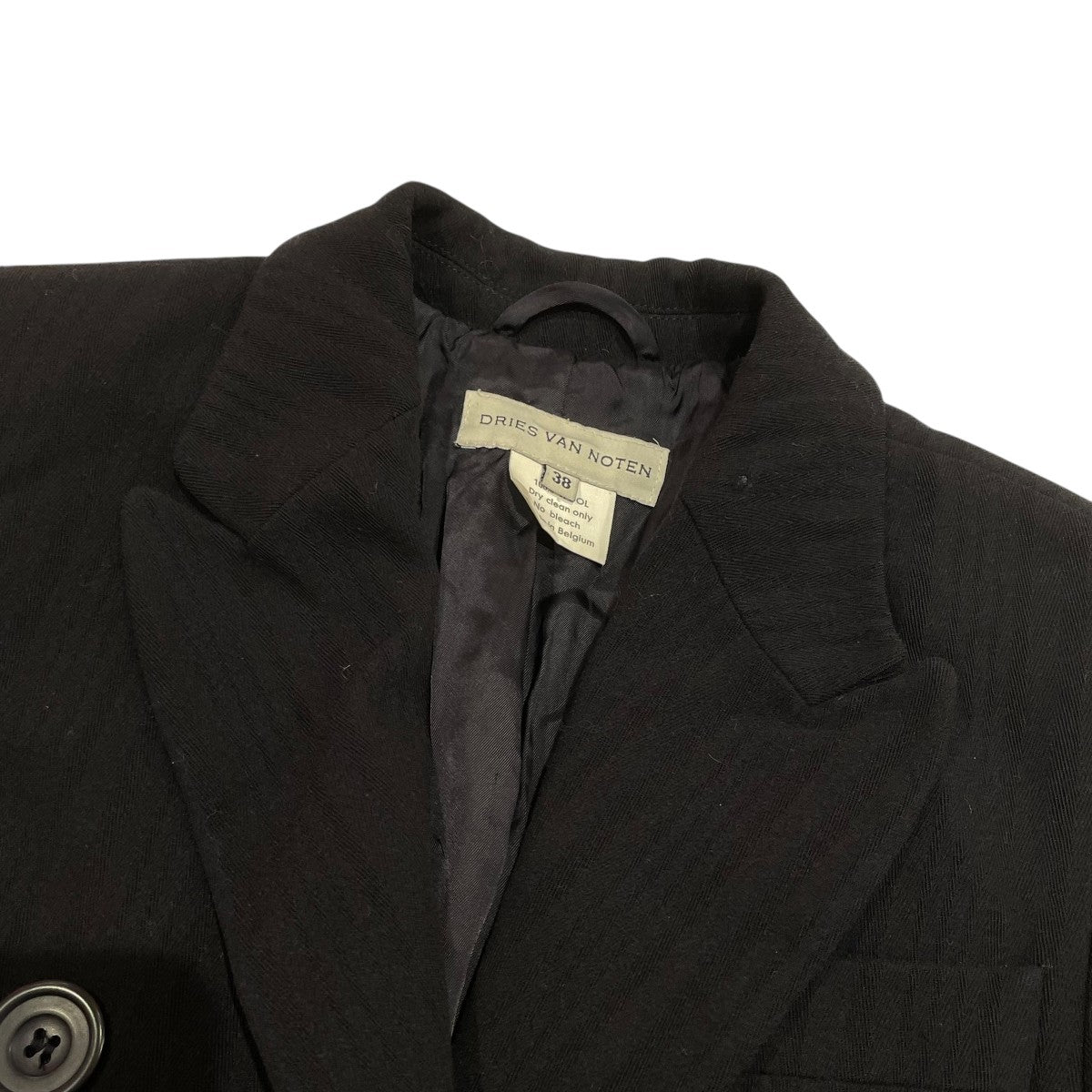 DRIES VAN NOTEN ウールジャケット 古着・中古-3枚目のアイテム画像