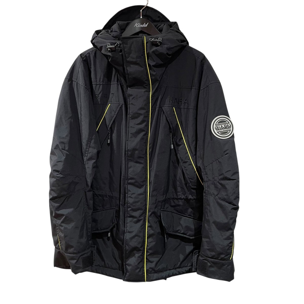 NAPAPIJRI NAPA BY MARTINE ROSE BLUE SILVER EDITION EPOCHナイロンジャケットN0YKD7 古着・中古-1枚目のアイテム画像