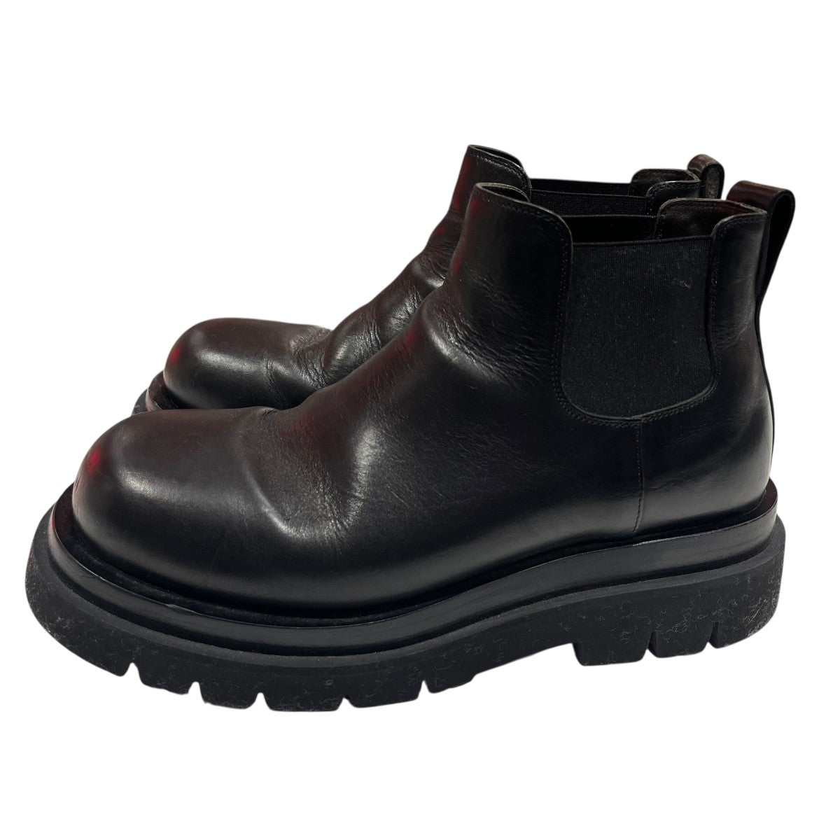 BOTTEGA VENETA(ボッテガヴェネタ) ラグブーツ ブラック サイズ 41 1/2