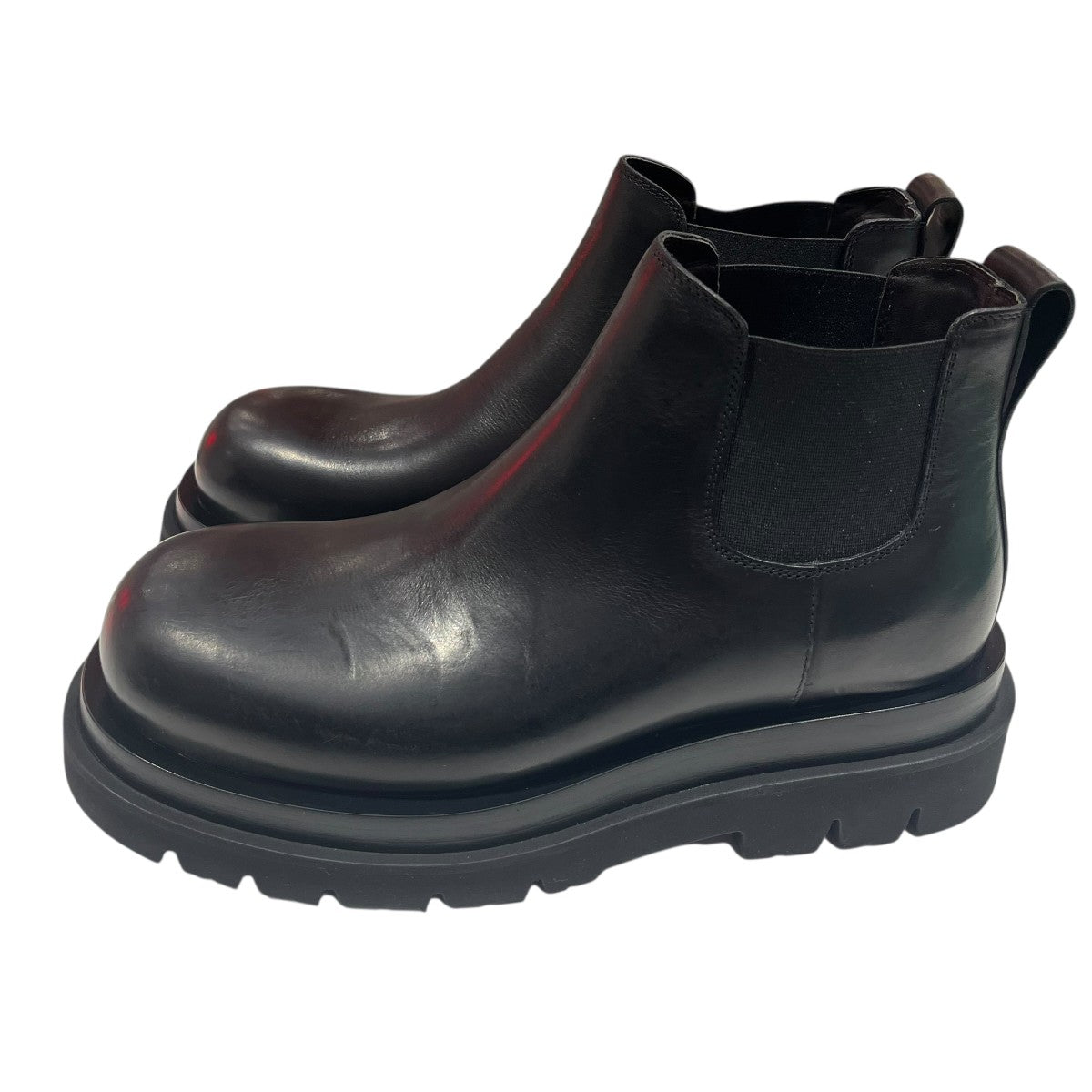 BOTTEGA VENETA(ボッテガヴェネタ) ラグブーツブーツ ブラック サイズ