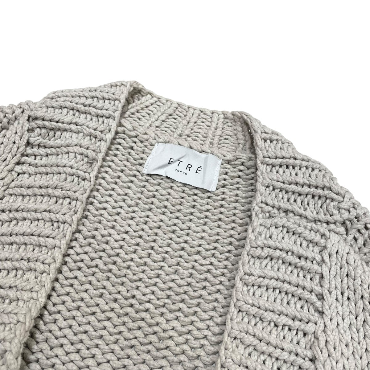 HAND MADE KNIT GOWNニットカーディガン1217204001 1
