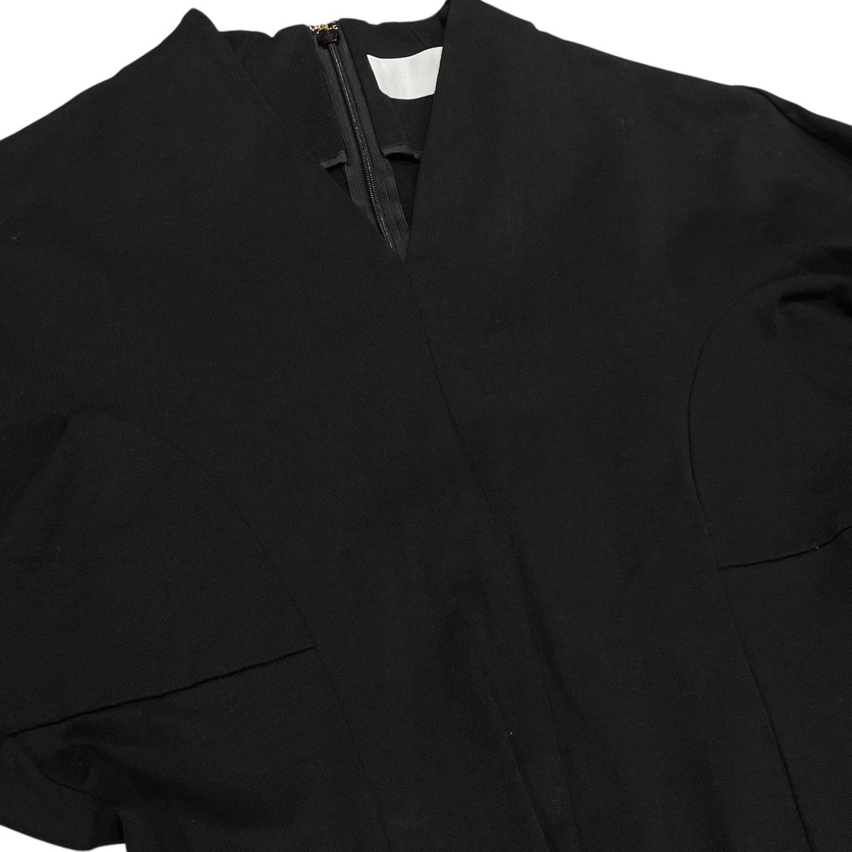 mame kurogouchi V-Neck Classic Cotton DressドレスMM22PF JS737 古着・中古-3枚目のアイテム画像