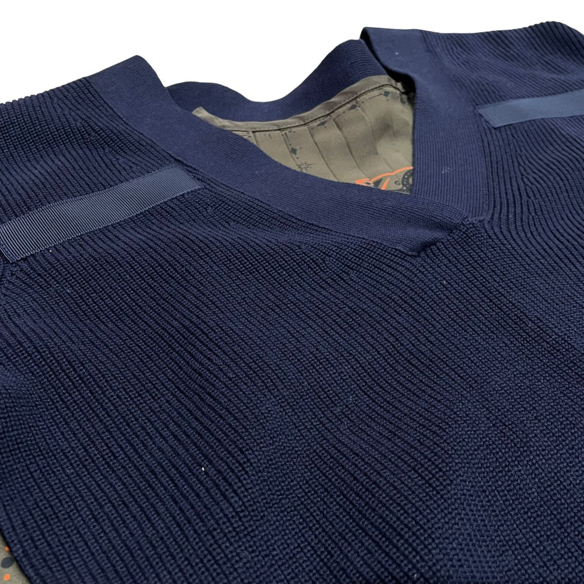 sacai KNIT半袖ニット20-05165 古着・中古-3枚目のアイテム画像