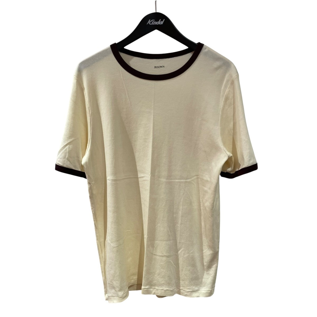 BISOWN TRIM TEEリンガーTシャツ25SS BIS CS53 古着・中古-1枚目のアイテム画像