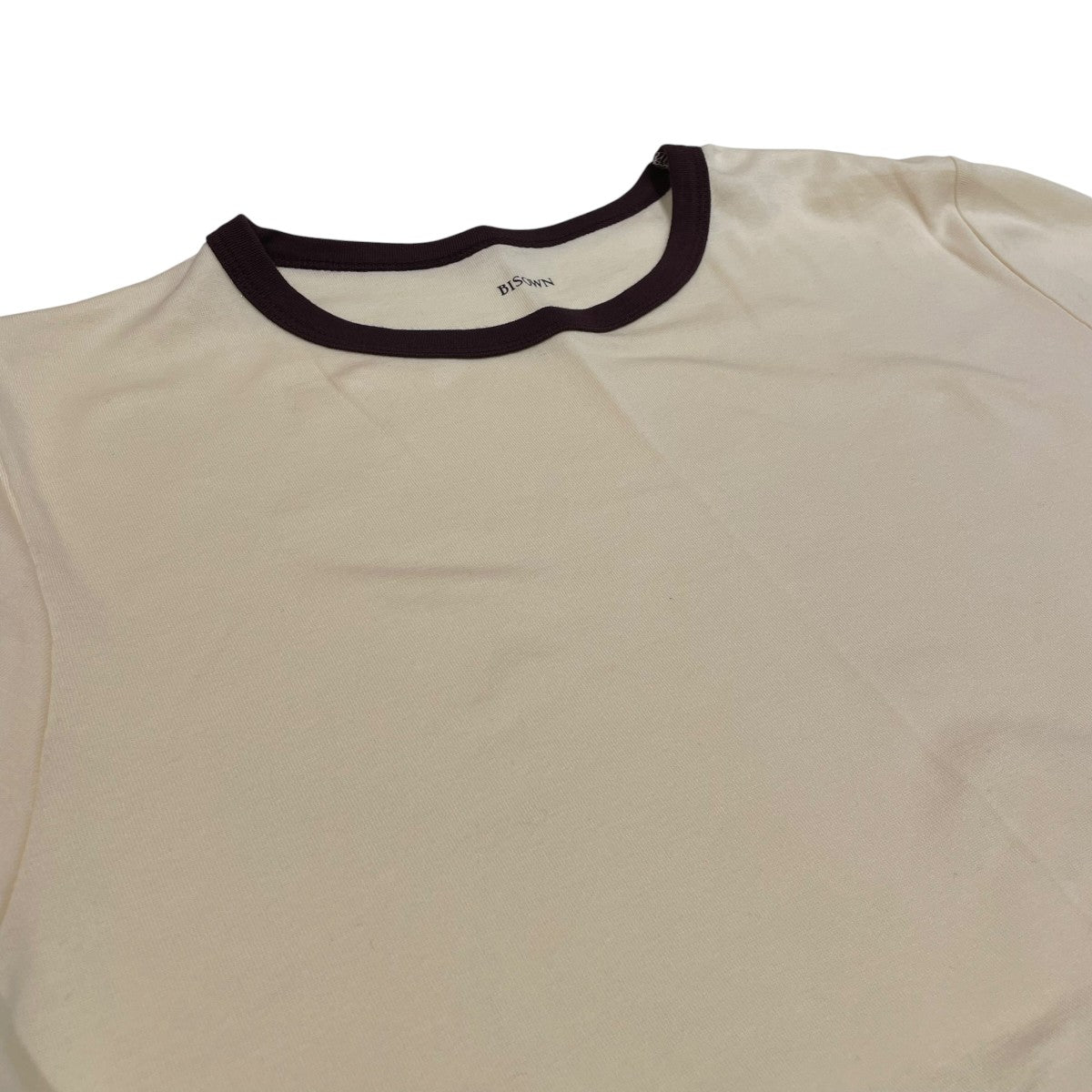 BISOWN TRIM TEEリンガーTシャツ25SS BIS CS53 古着・中古-3枚目のアイテム画像