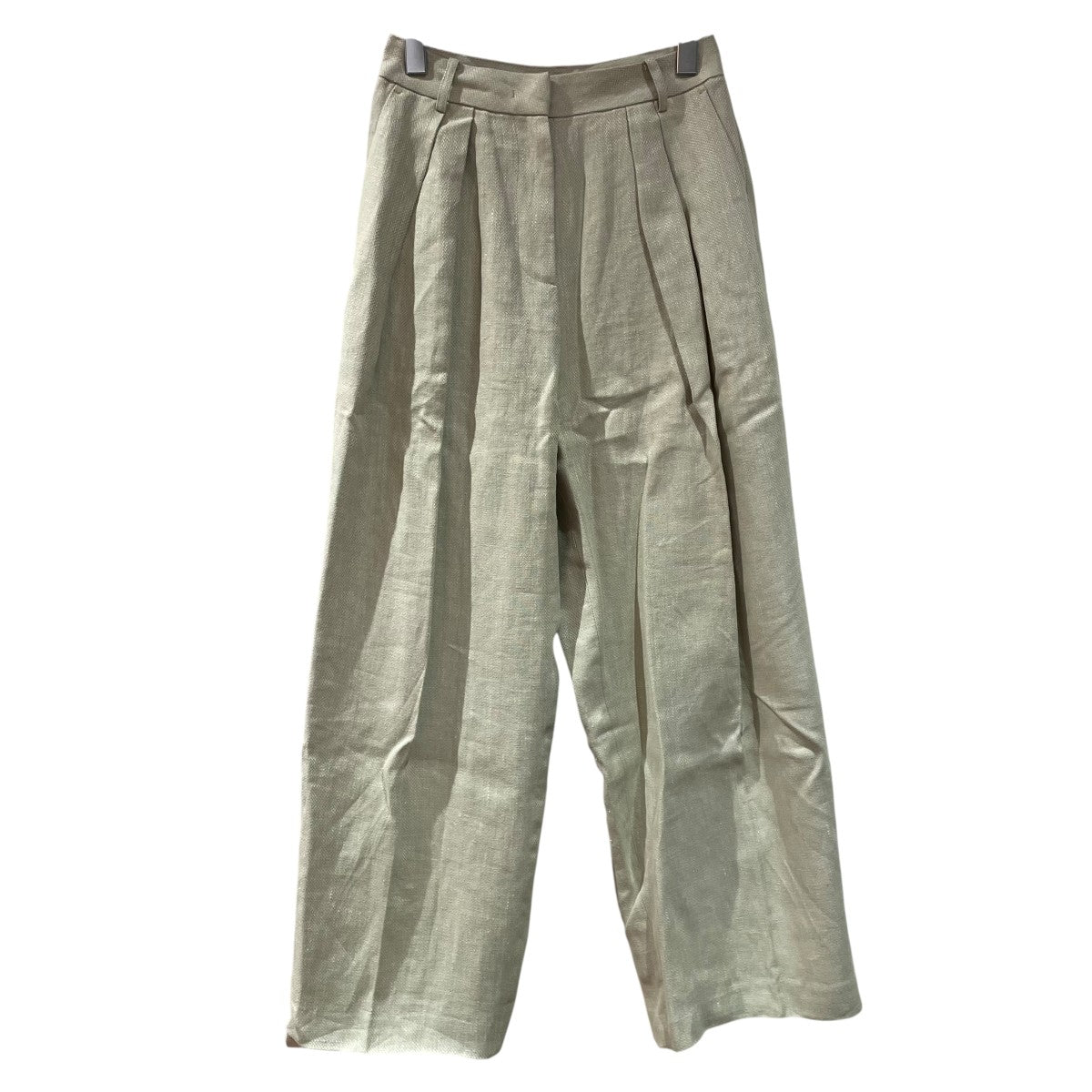 TODAYFUL Tuck Linen Trousersスラックス12510710 古着・中古-1枚目のアイテム画像