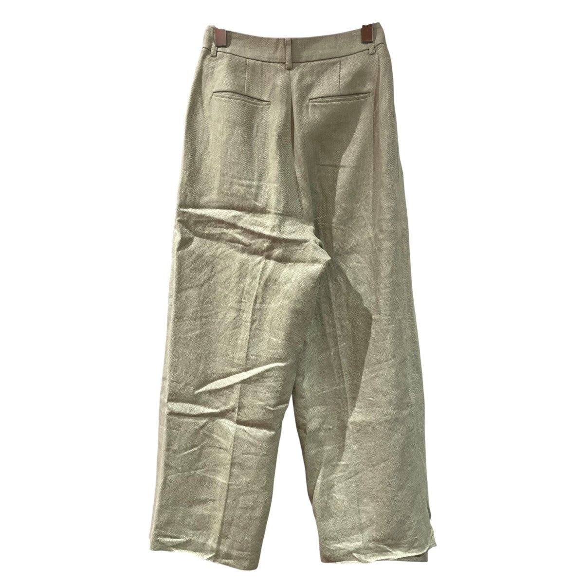 TODAYFUL Tuck Linen Trousersスラックス12510710 古着・中古-2枚目のアイテム画像