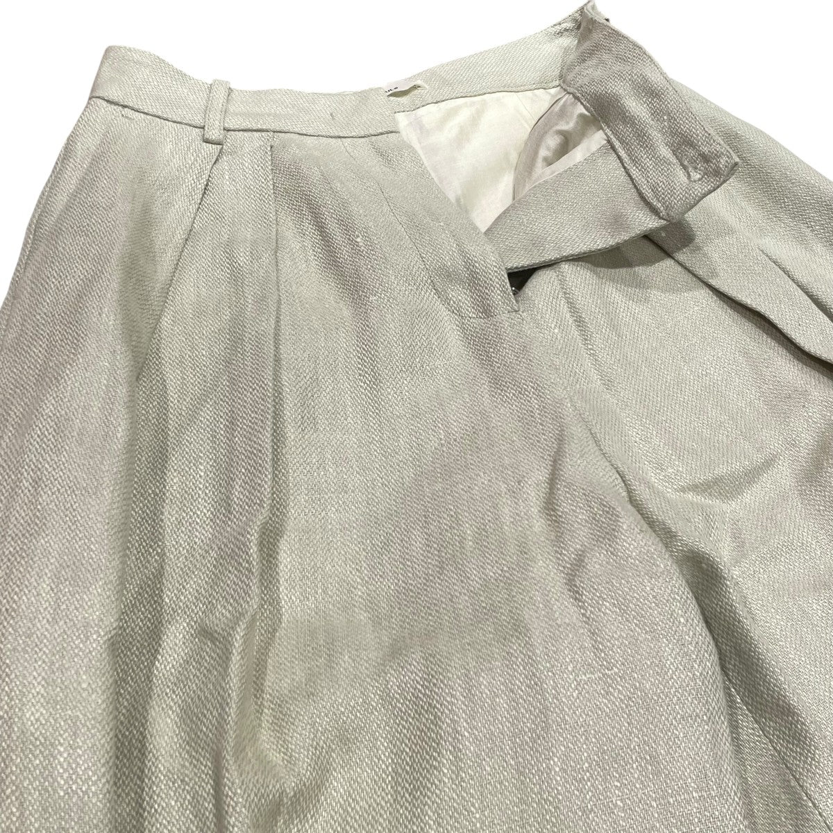 TODAYFUL Tuck Linen Trousersスラックス12510710 古着・中古-3枚目のアイテム画像