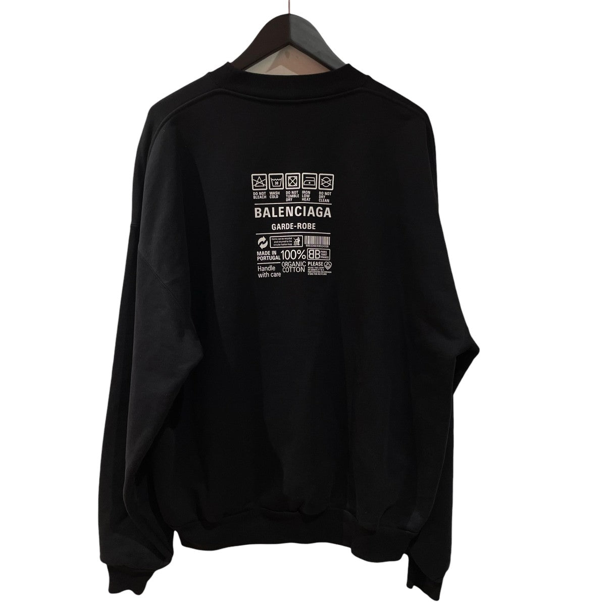 BALENCIAGA(バレンシアガ) スウェット724511 724511 ブラック サイズ S