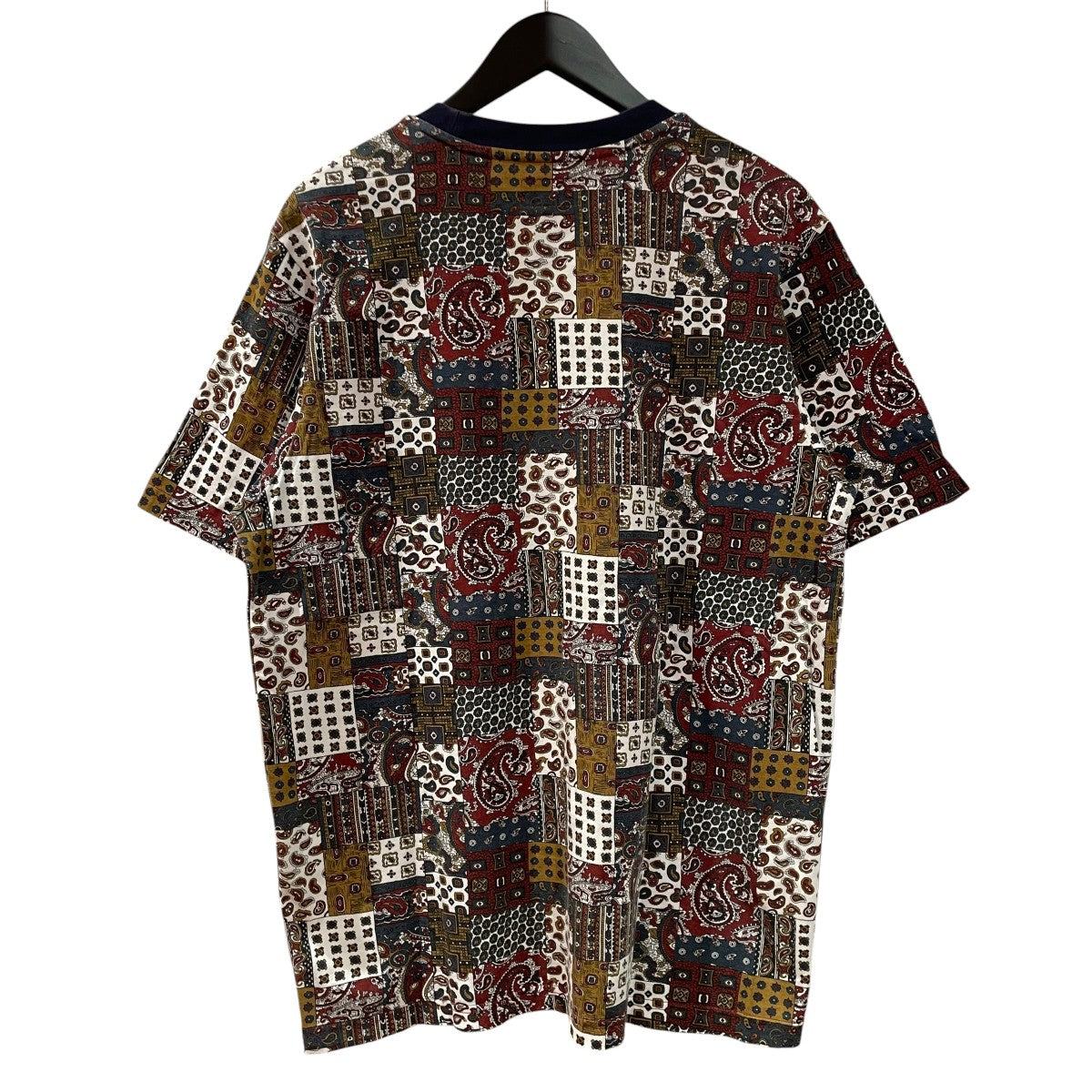 19SSPATCHWORK PAISLEY半袖Tシャツ