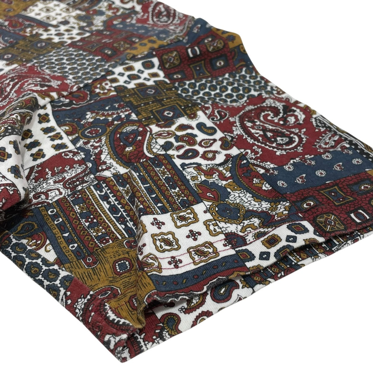 19SSPATCHWORK PAISLEY半袖Tシャツ