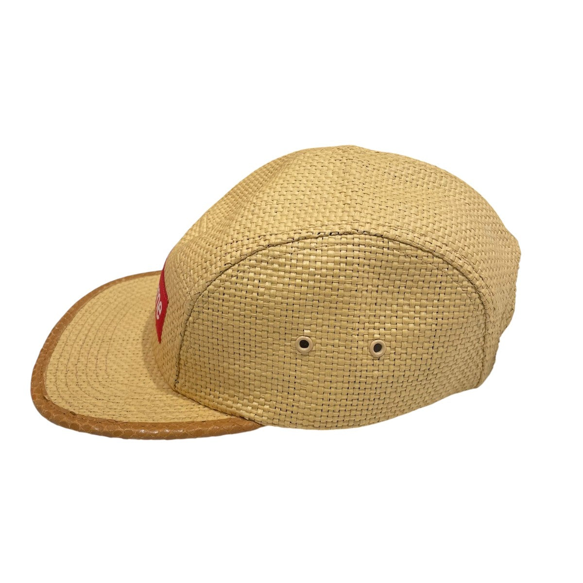Supreme 20SSRAFFIA CAMP CAPキャップ 古着・中古-3枚目のアイテム画像