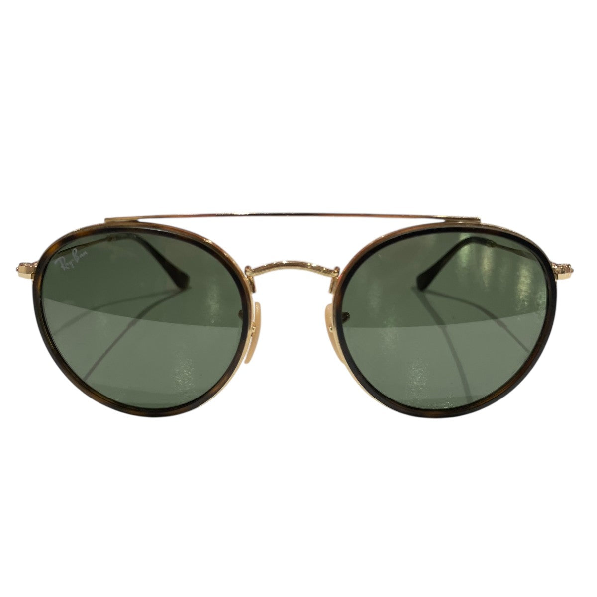 ティアドロップ Round Double BridgeサングラスRB3647-N 001 ﾃｨｱﾄﾞﾛｯﾌﾟ