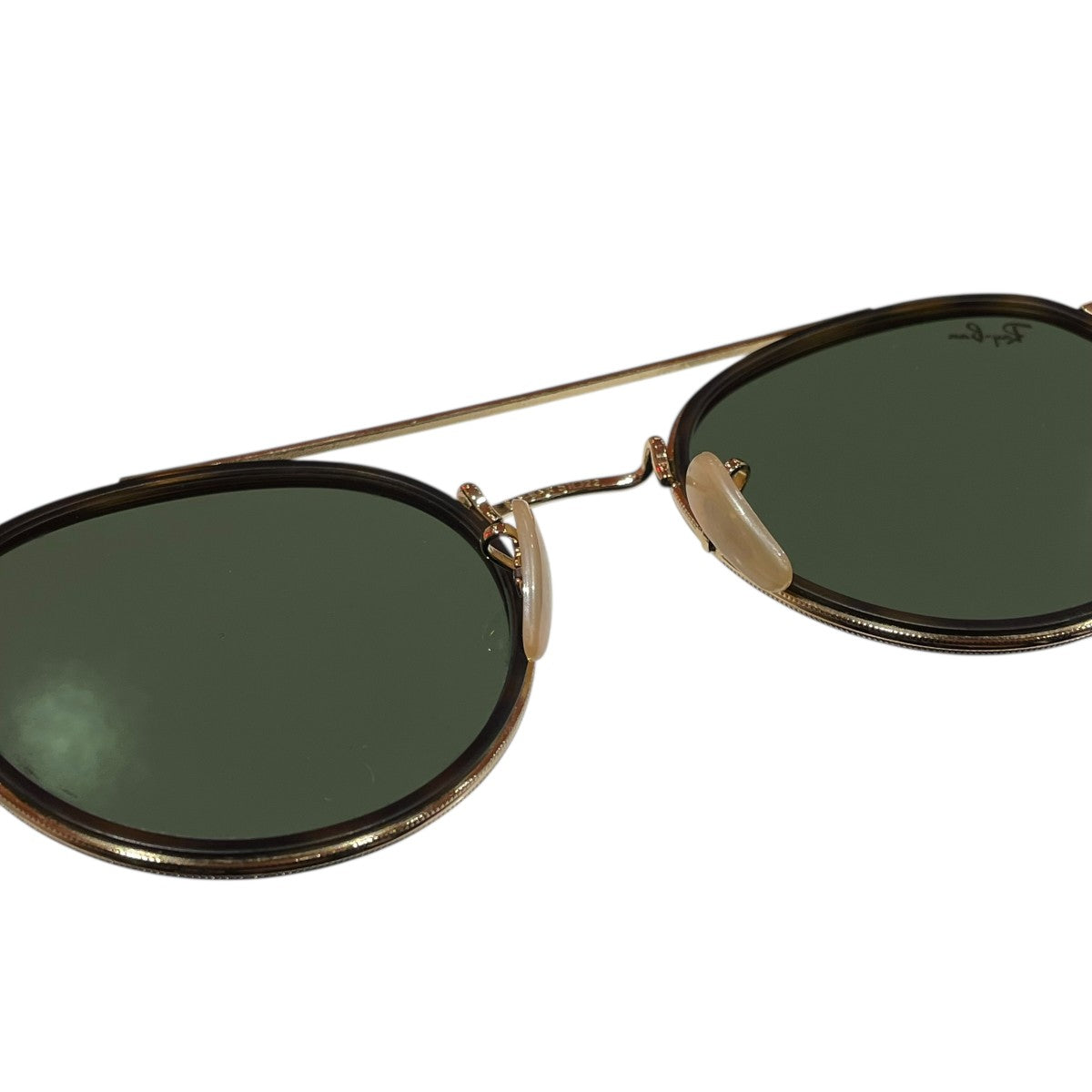 ティアドロップ Round Double BridgeサングラスRB3647-N 001 ﾃｨｱﾄﾞﾛｯﾌﾟ