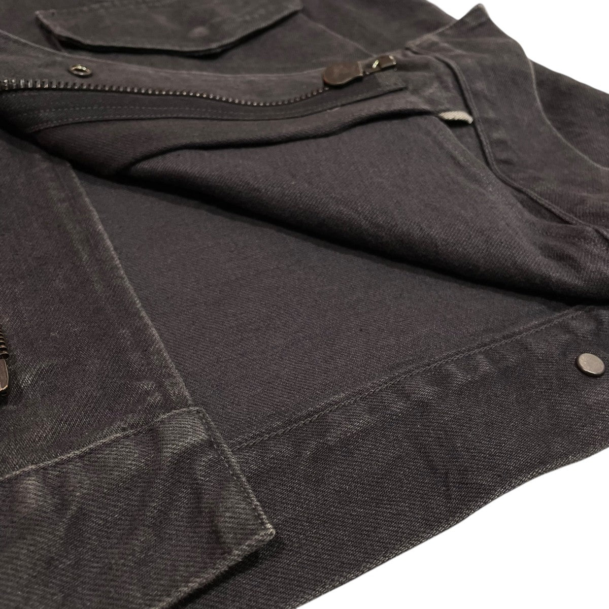 24SSデニムジャケットBHS24S013-SBK