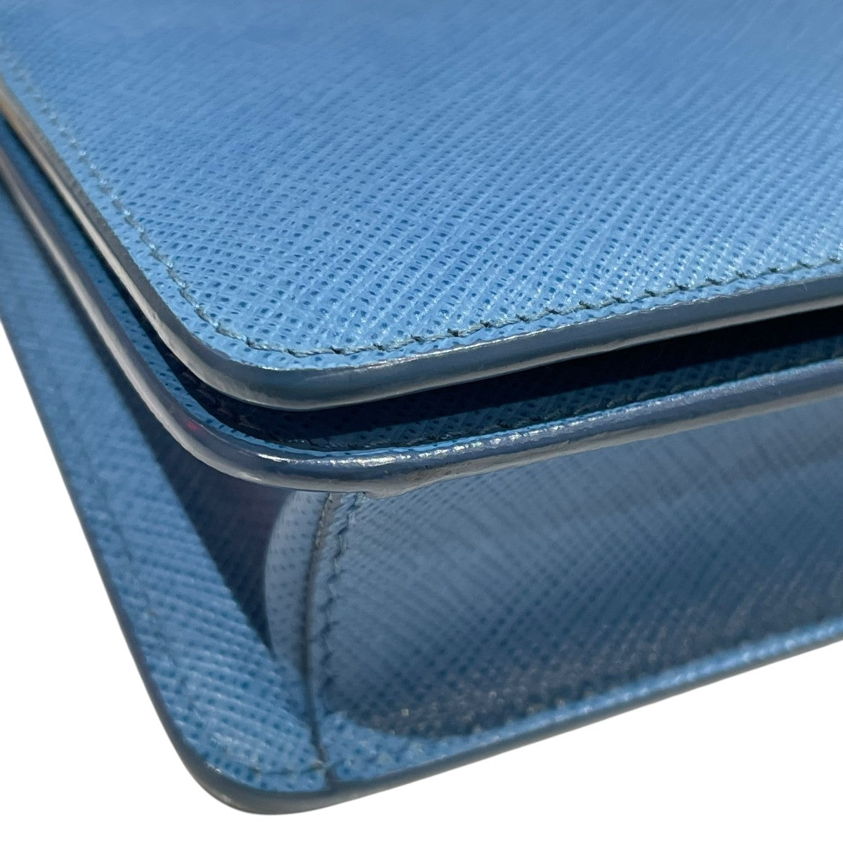 PRADA(プラダ) サフィアーノメタル チェーンウォレット長財布1ZH029