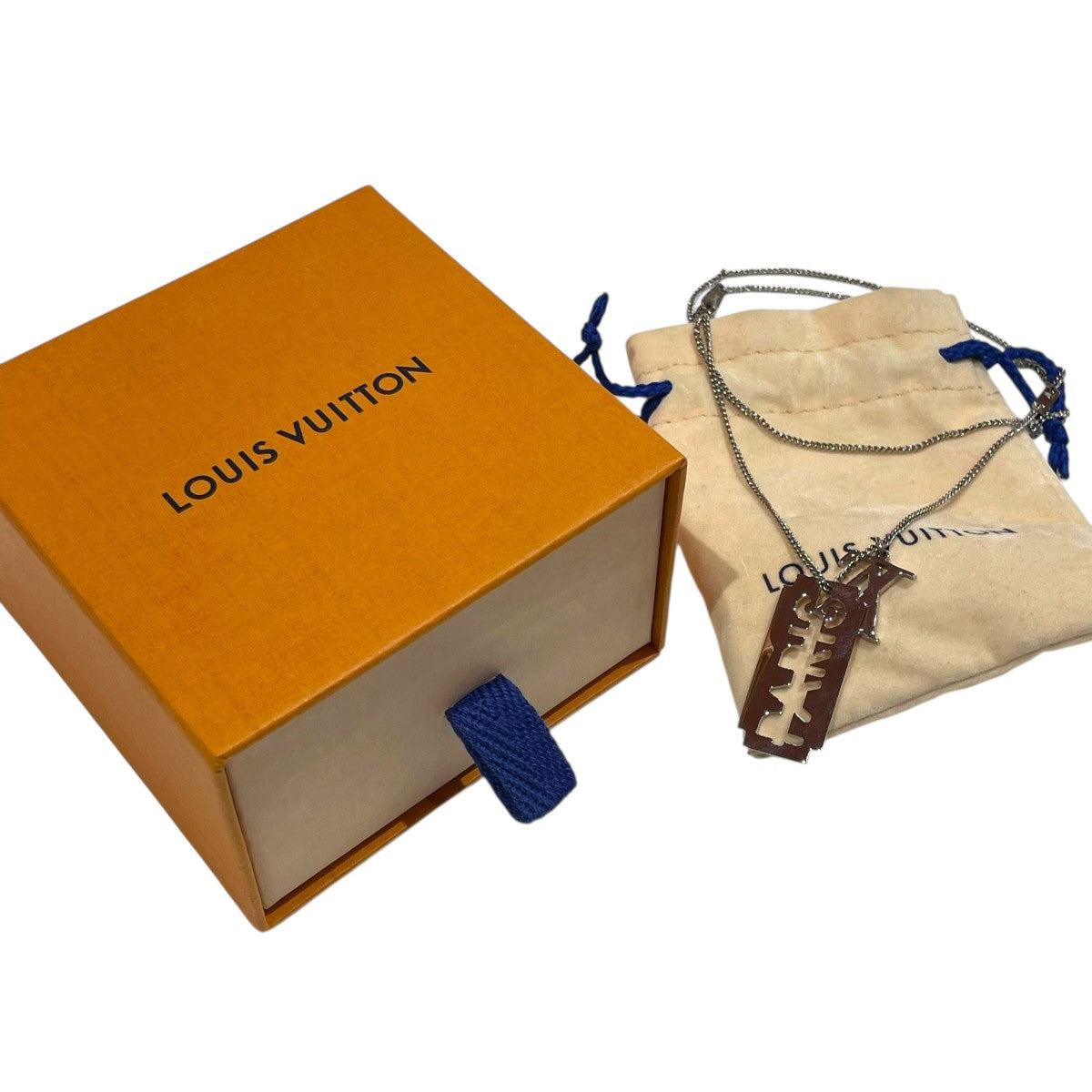 LOUIS VUITTON コリエ・チャーム・フォー・ジェントルメンネックレスMP2084 古着・中古-5枚目のアイテム画像