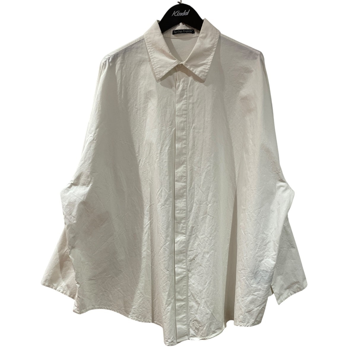 FAX COPY EXPRESS FCE Relaxation Shirt比翼長袖シャツBWSH01W01WH 古着・中古-1枚目のアイテム画像