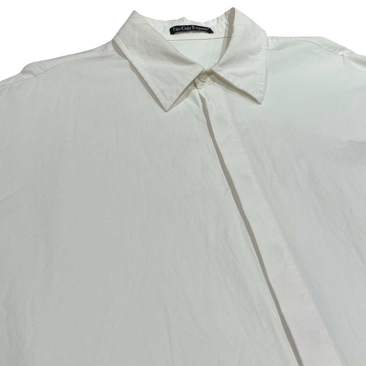 FAX COPY EXPRESS FCE Relaxation Shirt比翼長袖シャツBWSH01W01WH 古着・中古-3枚目のアイテム画像