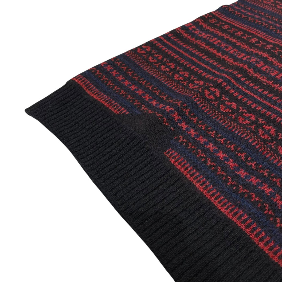 Yohji Yamamoto pour homme WORMHOLE ROUNDNECK KNITニットH0-K12-195 古着・中古-5枚目のアイテム画像