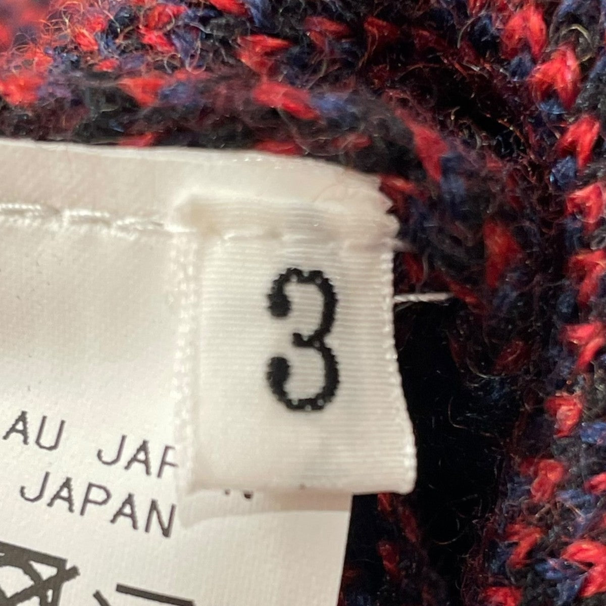 Yohji Yamamoto pour homme WORMHOLE ROUNDNECK KNITニットH0-K12-195 古着・中古-8枚目のアイテム画像