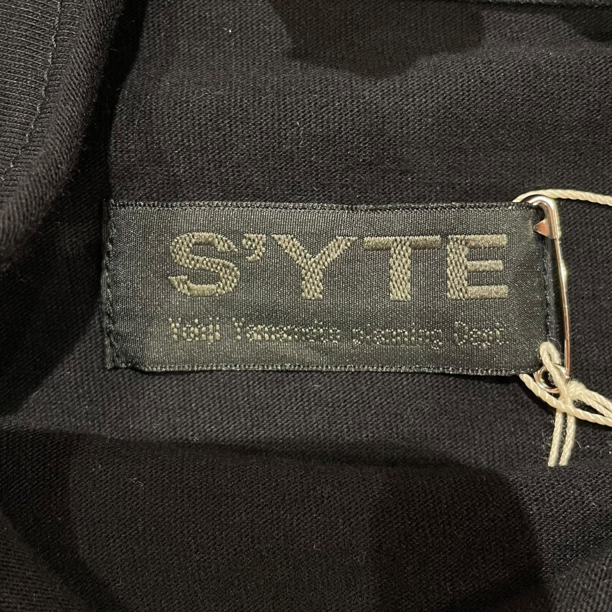 s’yte 30 COTTON JERSEY LAYERED FRONT TURTLENECK LONG T-SHIRTタートルネックカットソーUM-T02-005 古着・中古-6枚目のアイテム画像