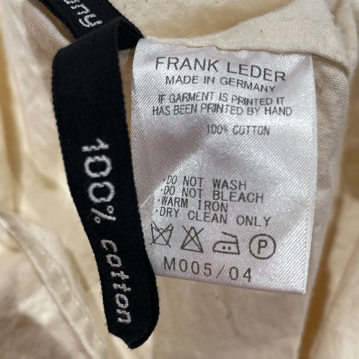 FRANK LEDER 長袖シャツ 古着・中古-7枚目のアイテム画像