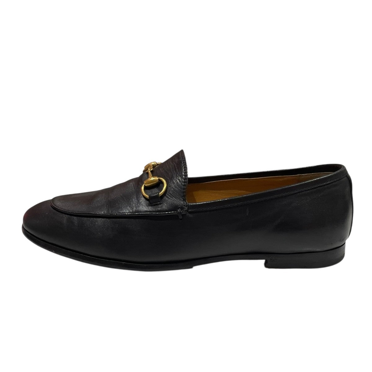 新品未使用　グッチ ホースビット　ローファー　シェリーライン GUCCI(グッチ) 631619 シェリーラインホースビットローファー ブラック