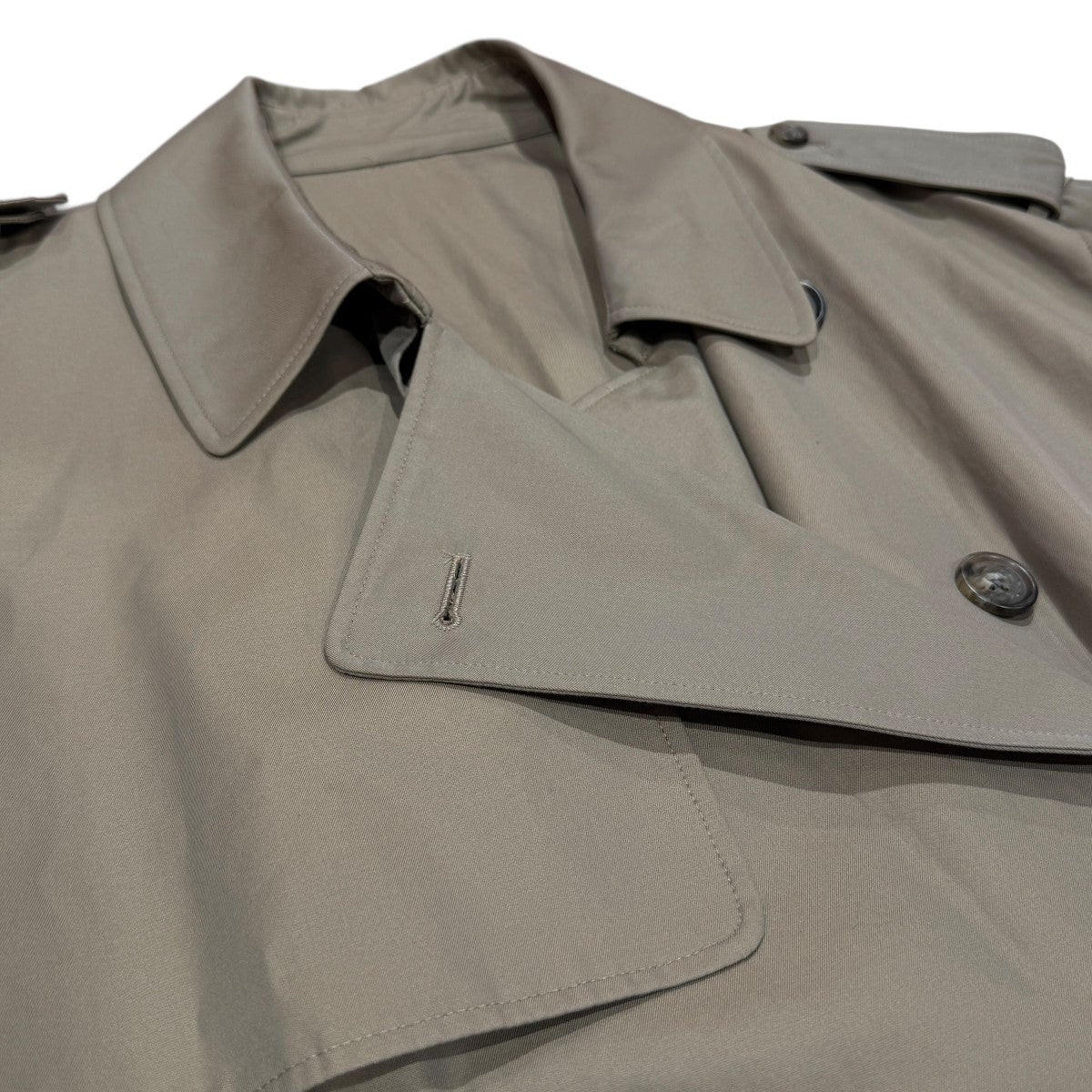 stein(シュタイン) 21AWOVERSIZED OVERLAPPED TRENCH COATトレンチ