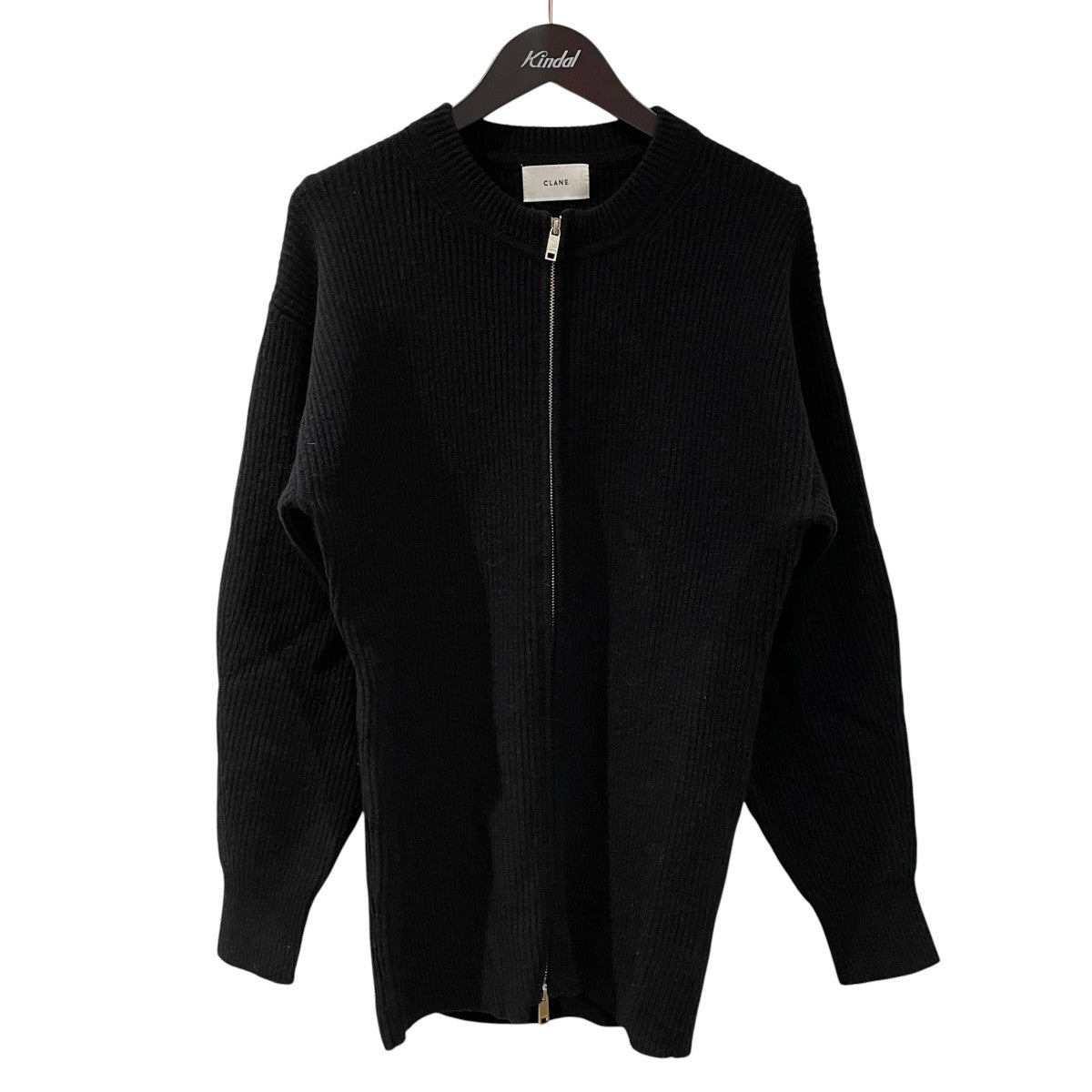 CLANE CLANE ZIP RIB KNIT TOPSジップカーディガン13106-2352 古着・中古-1枚目のアイテム画像