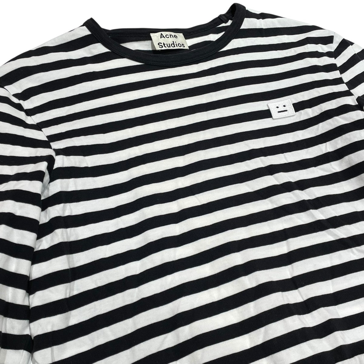 ACNE STUDIOS ボーダーカットソー25B163 古着・中古-3枚目のアイテム画像