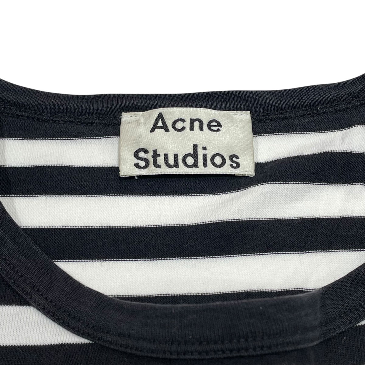 ACNE STUDIOS ボーダーカットソー25B163 古着・中古-6枚目のアイテム画像