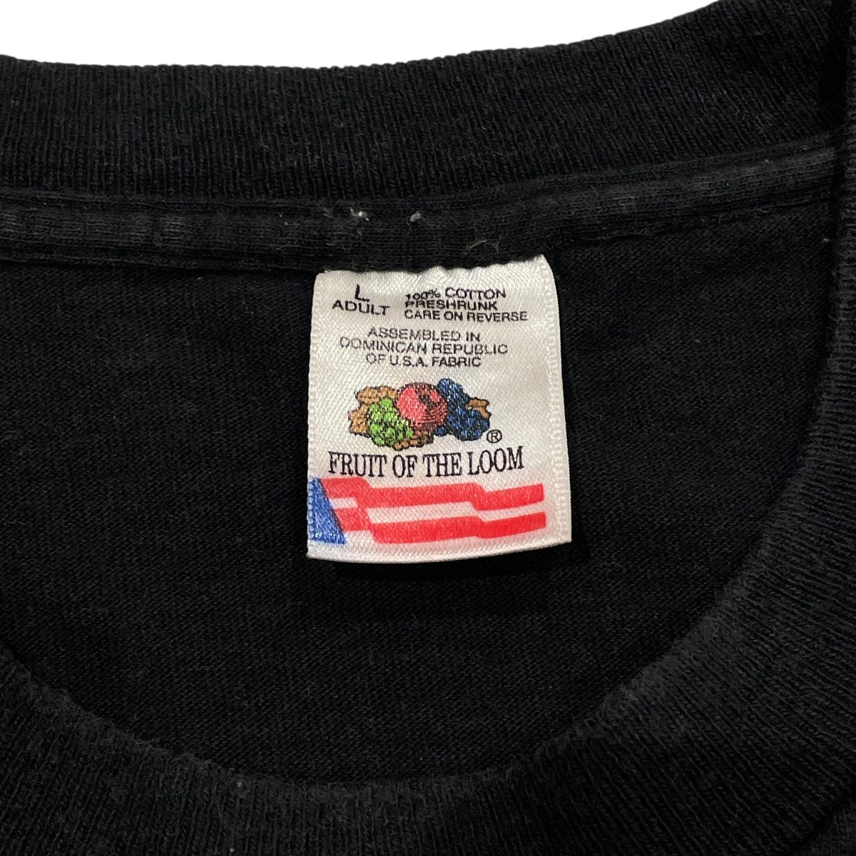 USED 1994 FASHION VICTIM 8ボール FRUIT OF THE LOOMノースリーブTシャツ 古着・中古-6枚目のアイテム画像