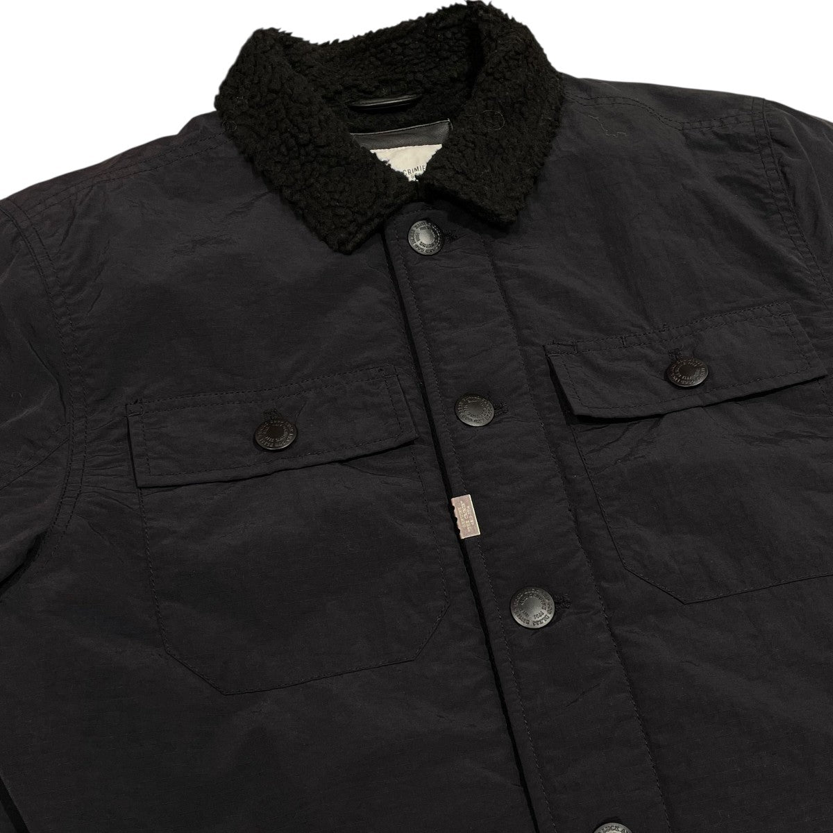 THE CRIMIE RIP STOP BOA MILITARY JACKETデッキジャケットCR1-02B5-JK28 古着・中古-3枚目のアイテム画像