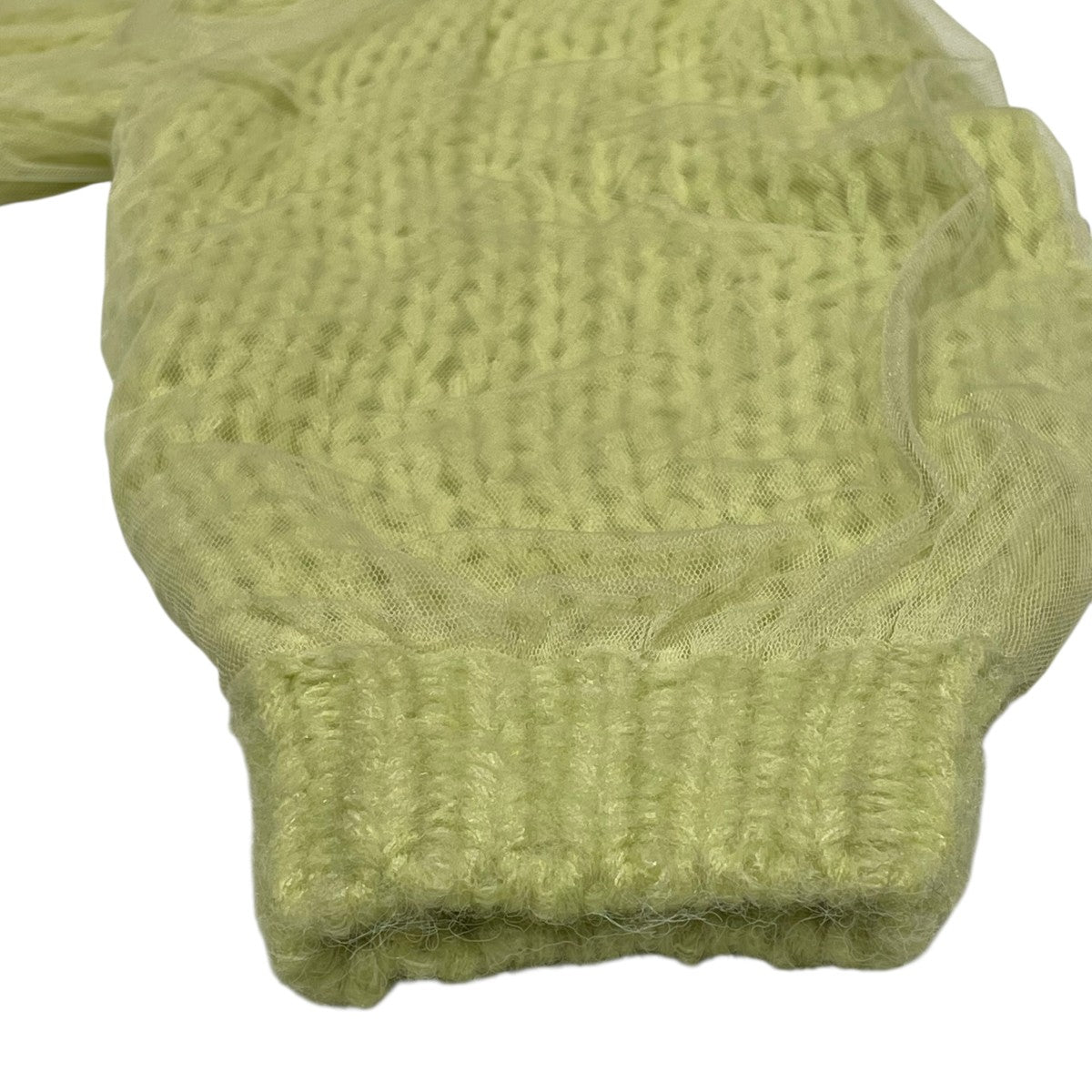 チュールドッキングローゲージニットニットTK-80243643