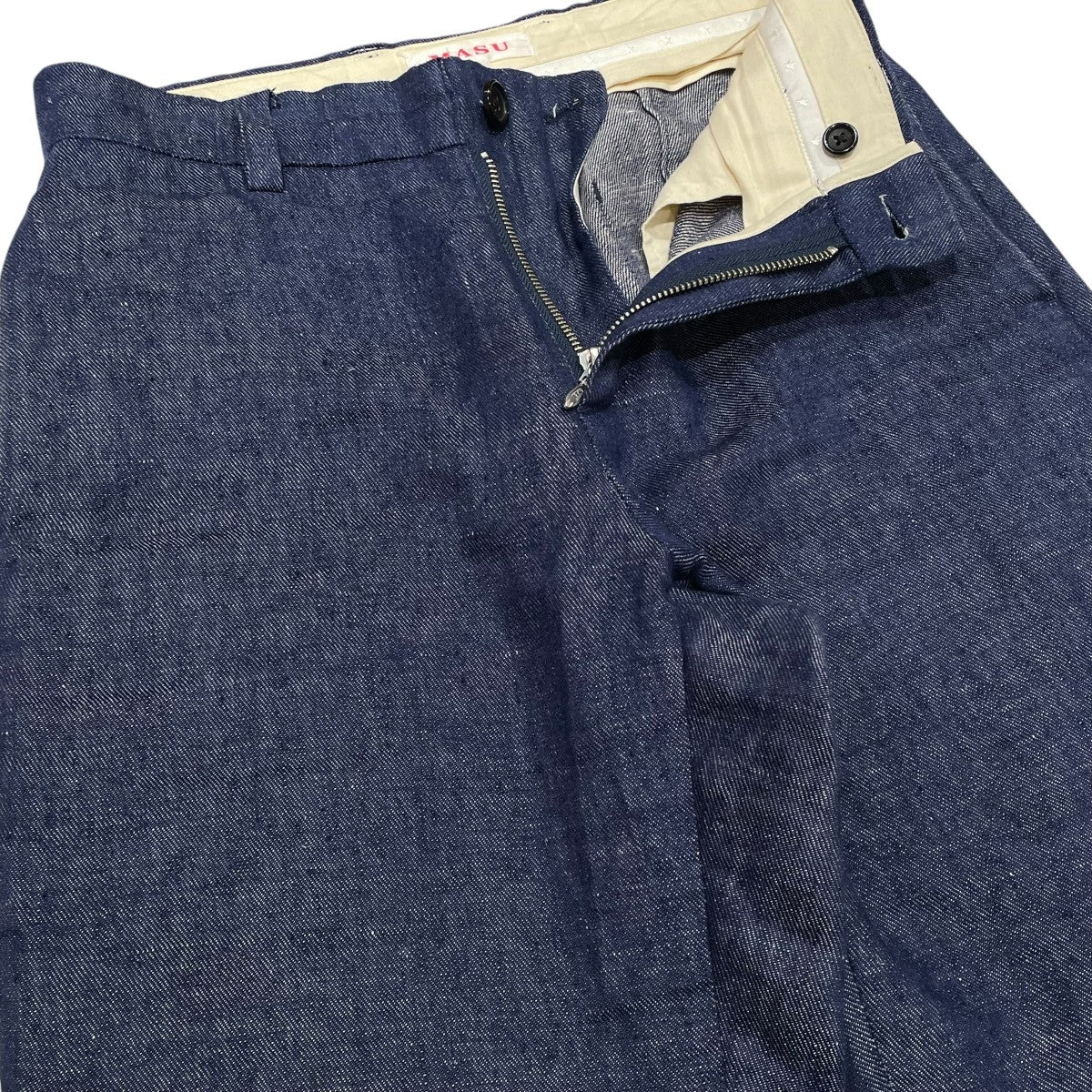 22SSEMBROIDERY WESTERN TROUSERSリネンパンツMSSS-PT0522