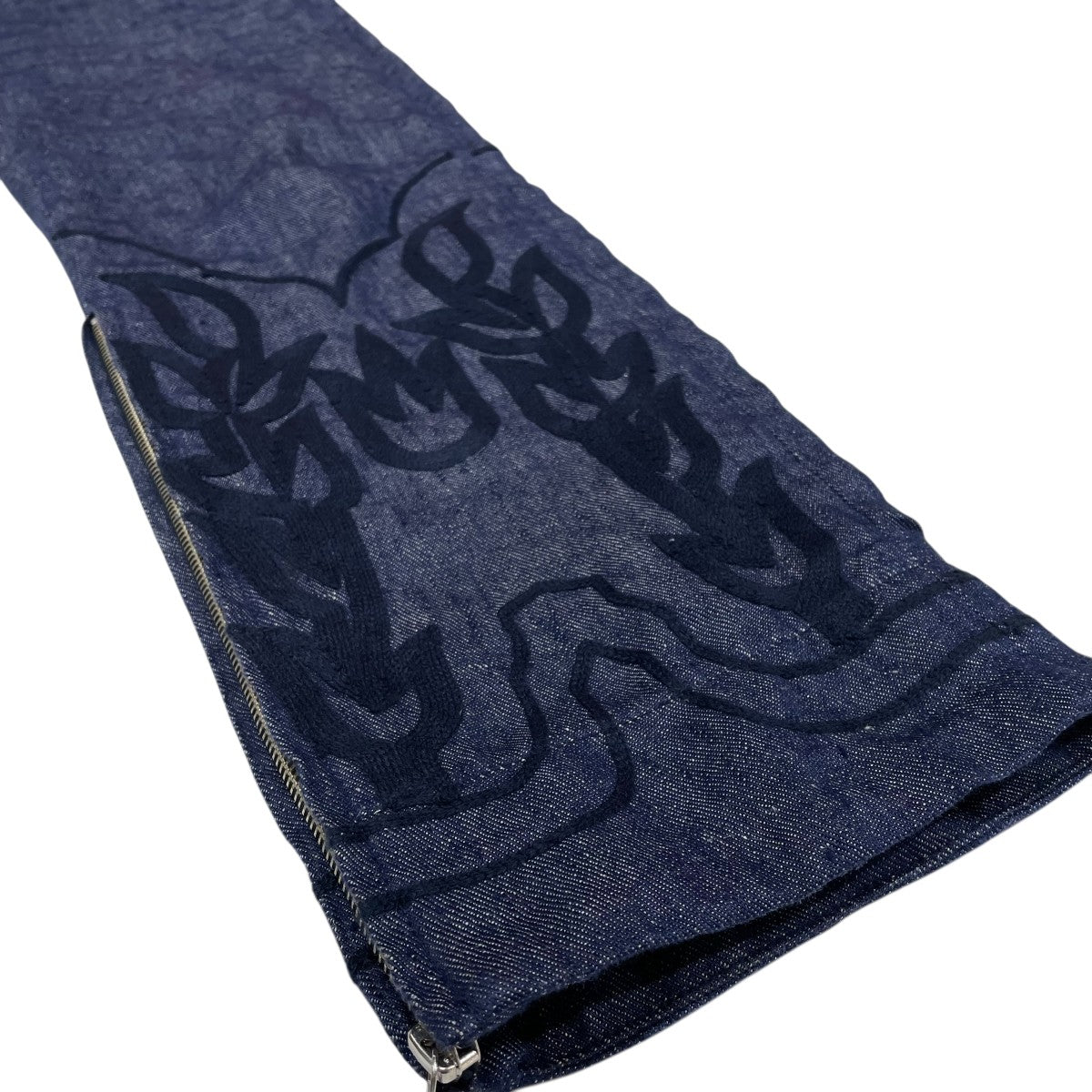 22SSEMBROIDERY WESTERN TROUSERSリネンパンツMSSS-PT0522