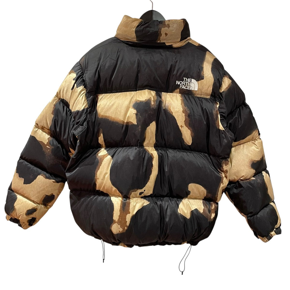 Bleached Denim Print Nuptse JackeダウンジャケットND52100I