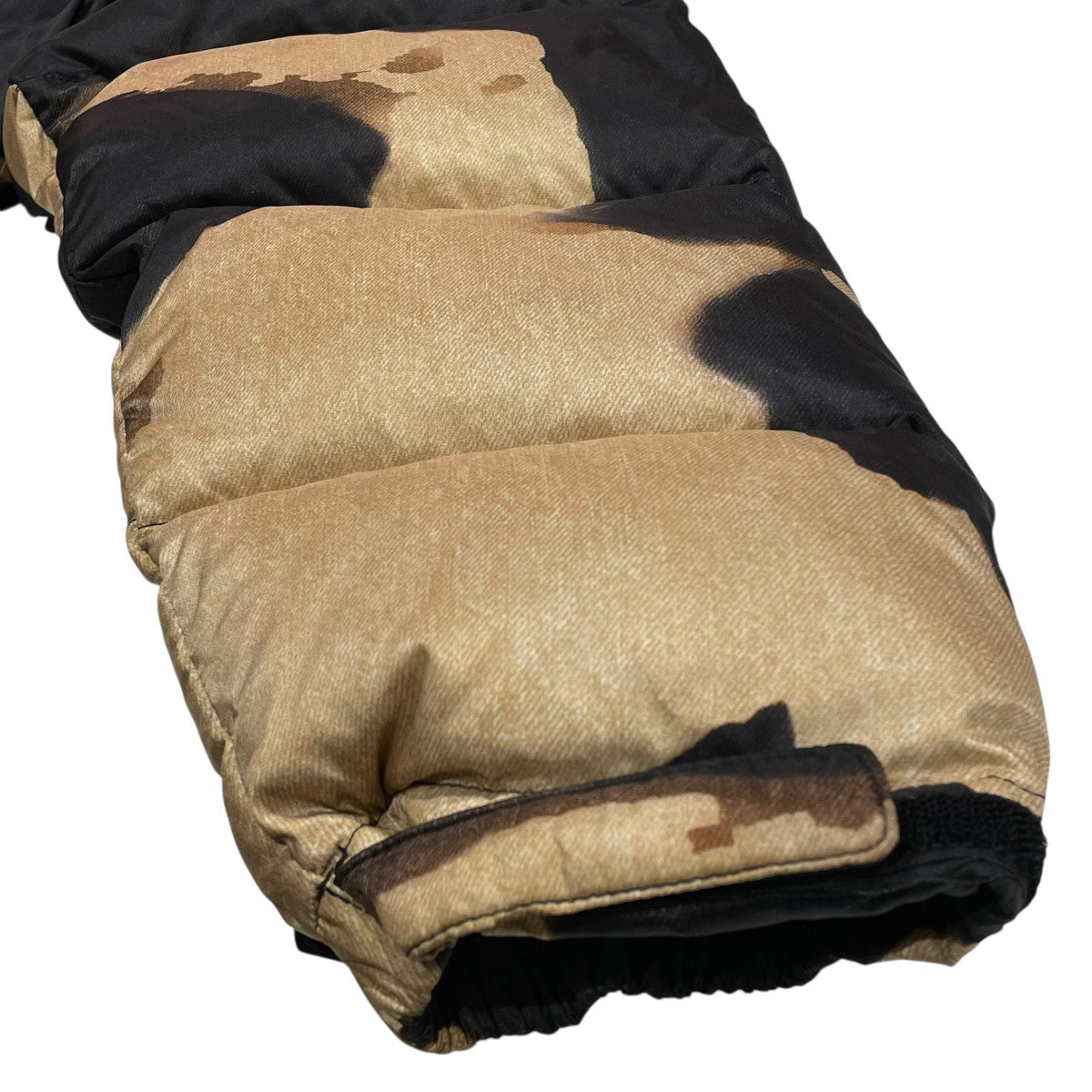 Bleached Denim Print Nuptse JackeダウンジャケットND52100I